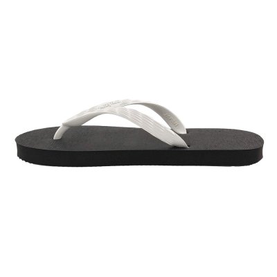 Photo1: flip-flops「KOBE CLASSIC」BLACK×WHITE