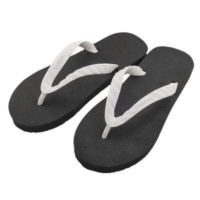 Photo2: flip-flops「KOBE CLASSIC」BLACK×WHITE