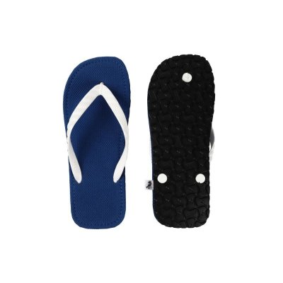 Photo4: flip-flops「JAPANESE ZORI」sashiko fabric blue