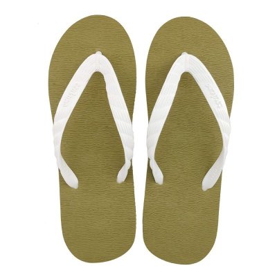 Photo4: flip-flops「KOBE CLASSIC」KHAKI×WHITE