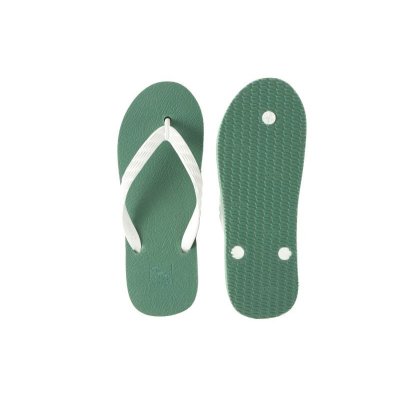 Photo2: flip-flops「SUGARCANE」GREEN×WHITE