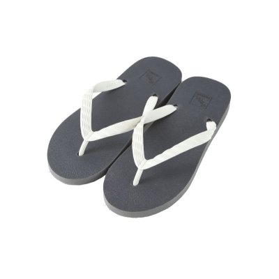 Photo1: flip-flops「SUGARCANE」NAVY×WHITE