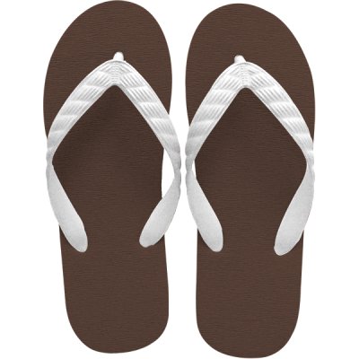 Photo1: beach sandal brown sole