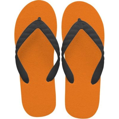 Photo2: beach sandal orange sole