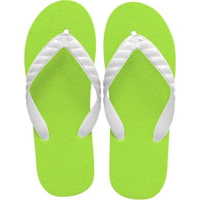Photo1: beach sandal lime green sole