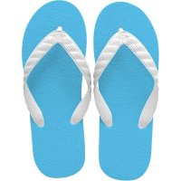 beach sandal aqua blue sole