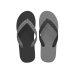 Photo1: CRAZY Flip Flops – Black × Gray | Made in Japan (1)