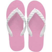 Simple Flip-Flops – Pink Sole | Made in Japan