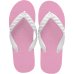 Photo1: Simple Flip-Flops – Pink Sole | Made in Japan (1)