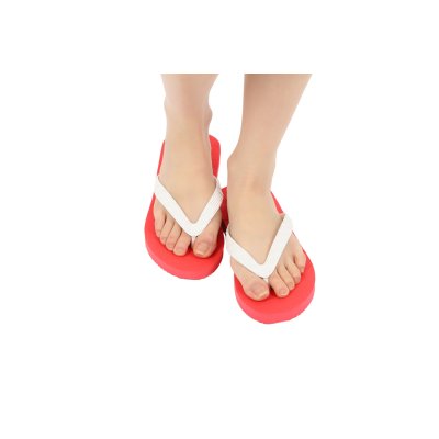 Photo9: Simple Flip-Flops – Red Sole | Made in Japan