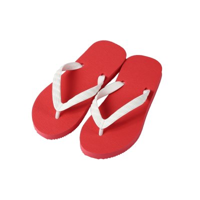 Photo12: Simple Flip-Flops – Red Sole | Made in Japan