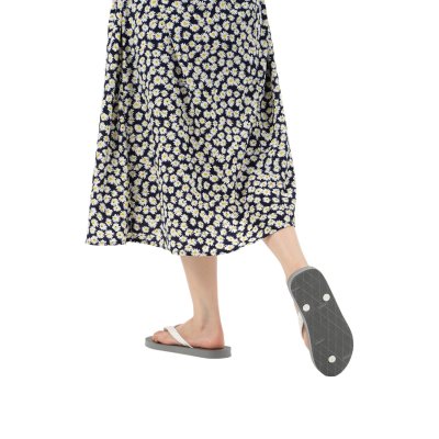 Photo11: Simple Flip-Flops – Gray Sole | Made in Japan