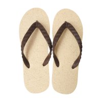 Oyster Shell Natural Rubber Flip Flops – Made in Japan