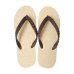 Photo1: Oyster Shell Natural Rubber Flip Flops – Made in Japan (1)