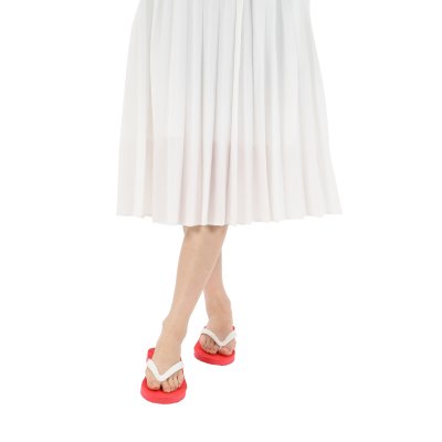 Photo10: Simple Flip-Flops – Red Sole | Made in Japan