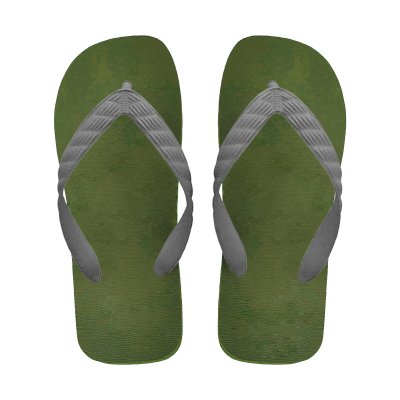 Photo2: JUDO Flip Flops – Khaki | Made in Japan