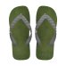 Photo2: JUDO Flip Flops – Khaki | Made in Japan (2)