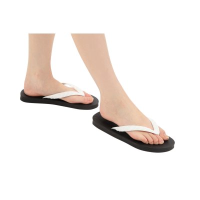 Photo7: Simple Flip-Flops – Black Sole | Made in Japan