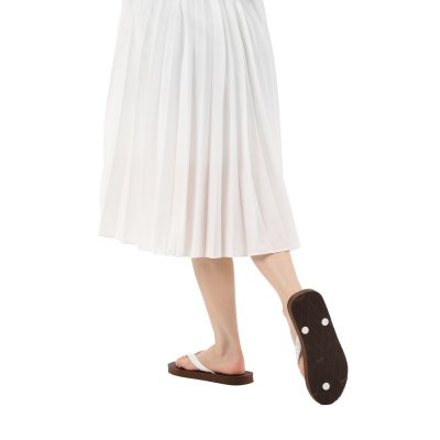 Photo11: Simple Flip-Flops – Brown Sole | Made in Japan