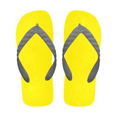 Photo2: JUDO Flip Flops – Yellow | Made in Japan