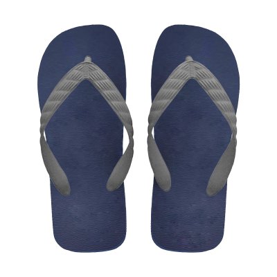 Photo2: JUDO Flip Flops – Navy | Made in Japan