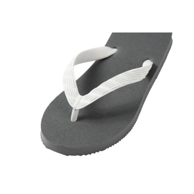 Photo4: Gray Large Size Flip-Flops (29–32 cm / US 11–14) – TSUKUMO | Made in Japan