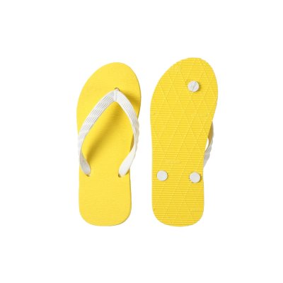 Photo14: Simple Flip-Flops – Yellow Sole | Made in Japan