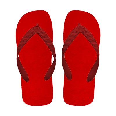 Photo6: JUDO Flip Flops – Red | Made in Japan