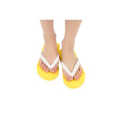 Photo7: Simple Flip-Flops – Yellow Sole | Made in Japan