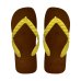 Photo5: JUDO Flip Flops – Brown | Made in Japan (5)