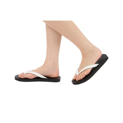 Photo8: Simple Flip-Flops – Black Sole | Made in Japan