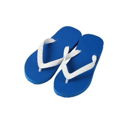 Photo12: Simple Flip-Flops – Royal Blue Sole | Made in Japan