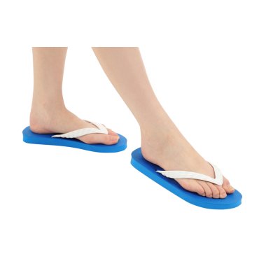 Photo9: Simple Flip-Flops – Royal Blue Sole | Made in Japan