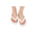 Photo5: White Large Size Flip-Flops (29–32 cm / US 11–14) – TSUKUMO | Made in Japan (5)