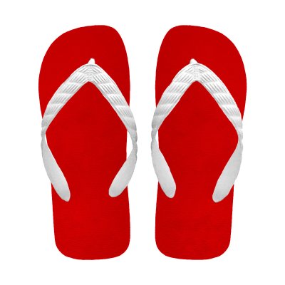Photo1: JUDO Flip Flops – Red | Made in Japan