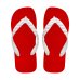 Photo1: JUDO Flip Flops – Red | Made in Japan (1)
