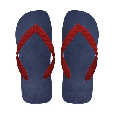 Photo6: JUDO Flip Flops – Navy | Made in Japan