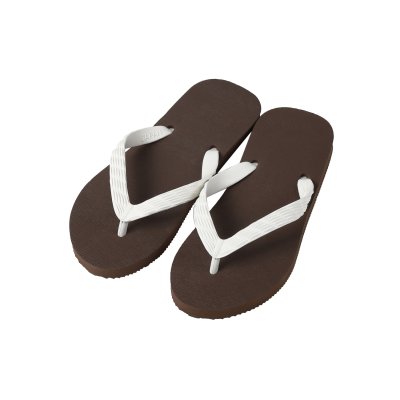 Photo12: Simple Flip-Flops – Brown Sole | Made in Japan
