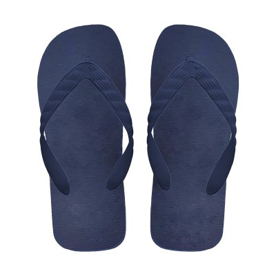 Photo4: JUDO Flip Flops – Navy | Made in Japan