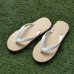 Photo4: Oyster Shell Natural Rubber Flip Flops – Made in Japan (4)