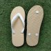 Photo6: Oyster Shell Natural Rubber Flip Flops – Made in Japan (6)