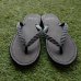 Photo3: Glove Leather Flip Flops – Black | Made in Japan (3)