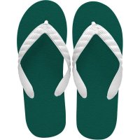beach sandal ivy green sole