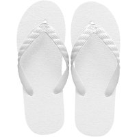flip-flops white sole