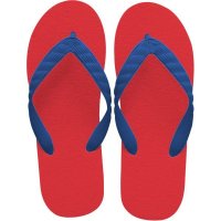 beach sandal royal blue thong