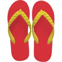 beach sandal yellow thong