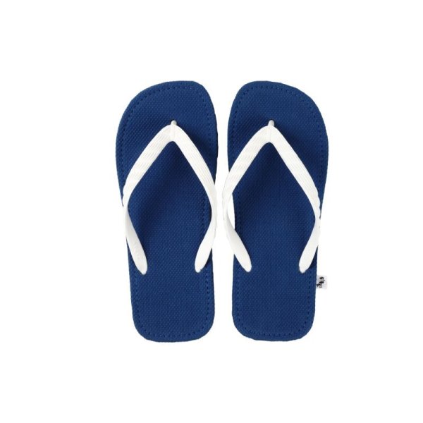 Photo3: flip-flops「JAPANESE ZORI」sashiko fabric blue (3)
