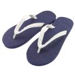 Photo2: flip-flops「KOBE CLASSIC」NAVY×WHITE (2)