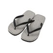 Photo1: flip-flops「JAPANESE ZORI」sashiko fabric black (1)