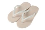 Photo: flip-flops「SUGARCANE」CREAM×WHITE